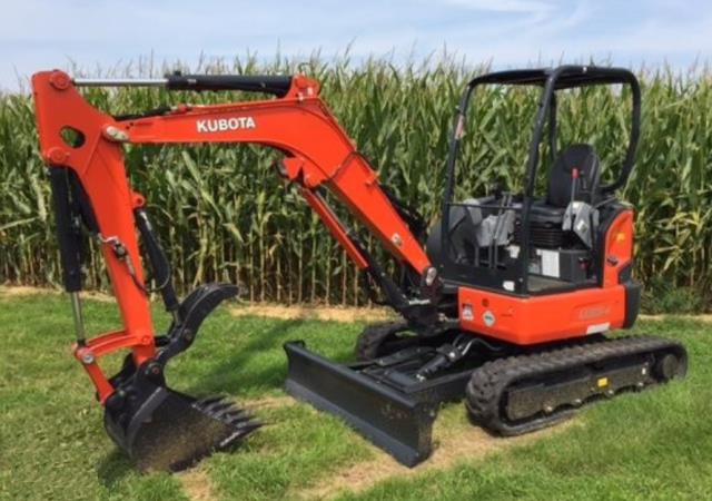 Used Equipment Sales EXCAVATOR-MINI KUB. U35R1S-LRG in Stevens PA