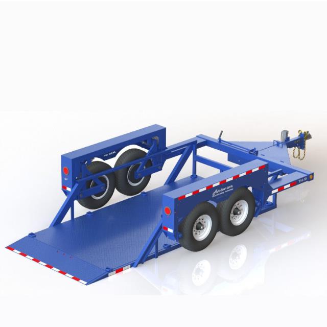 Rental store for TRAILER-DROP DECK 12  DUAL AXLE AIR TOW in Stevens PA